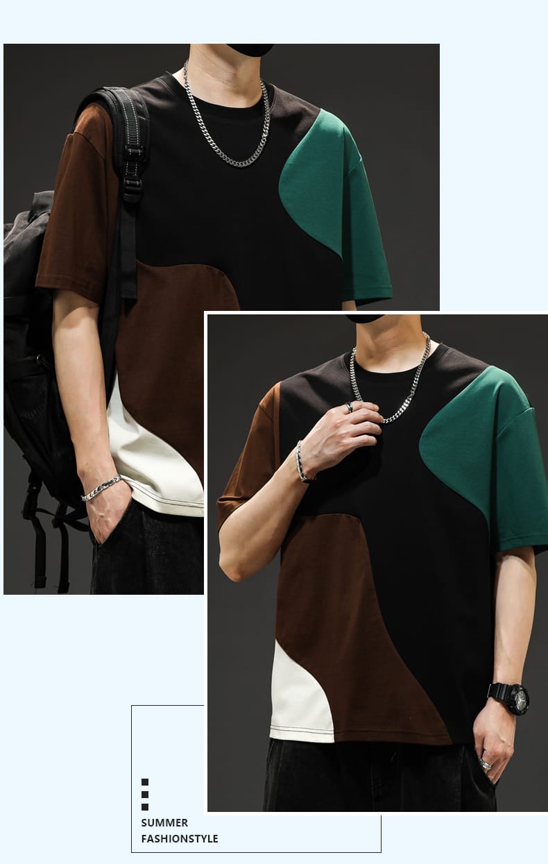 Korean Panel Shirt (Black)