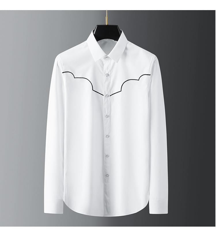 Minglu luxury shirt (White)