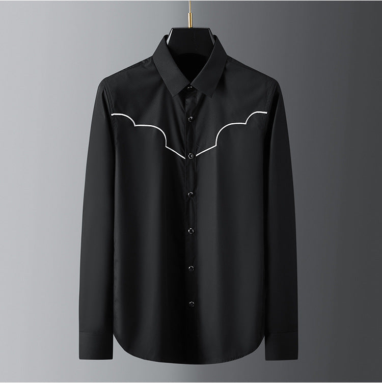 Minglu luxury shirt (Black)