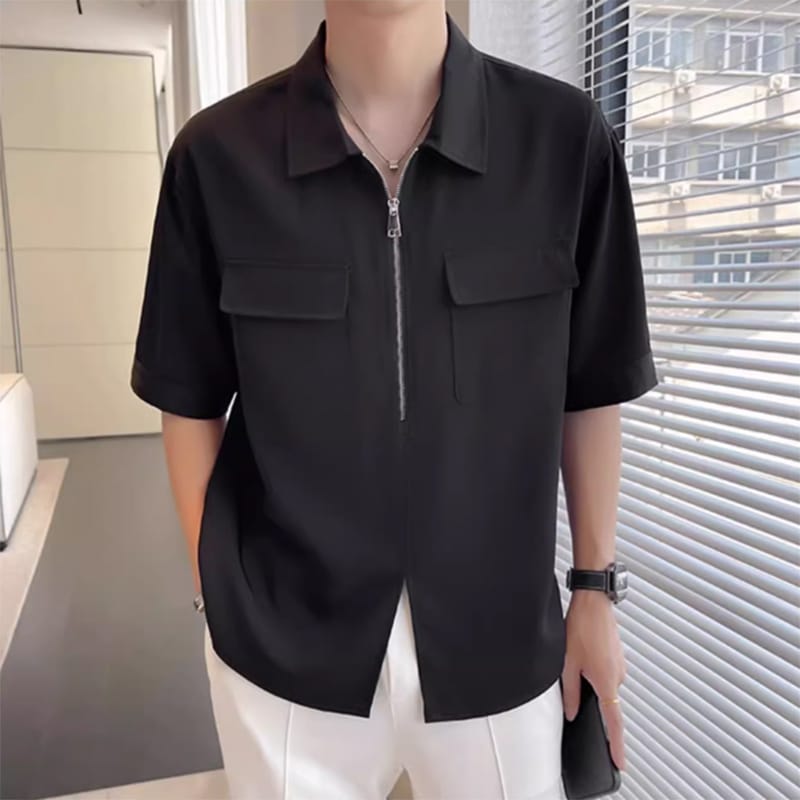 Prism causal shirt (Black)
