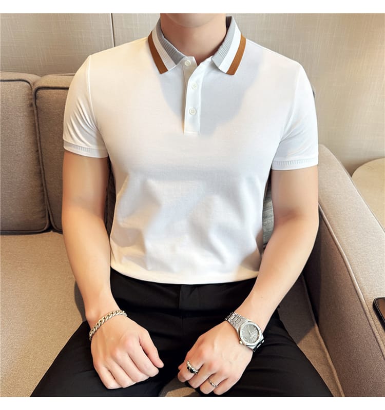 Leopard t shirt (White)