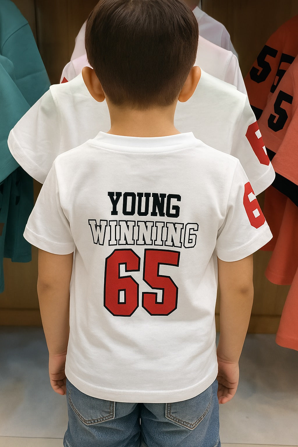 Young winning t shirt (white)