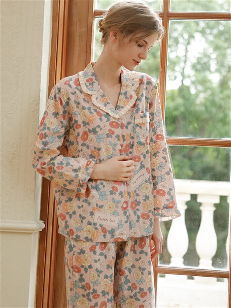 Cozy bloom Pajama set