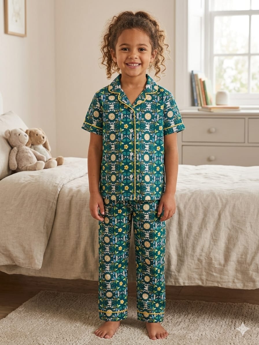 Emerald Girl Night Suit
