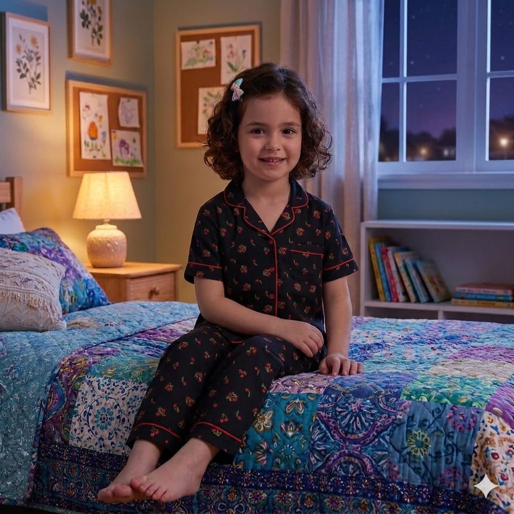 Girls Soft Touch Pajama Set