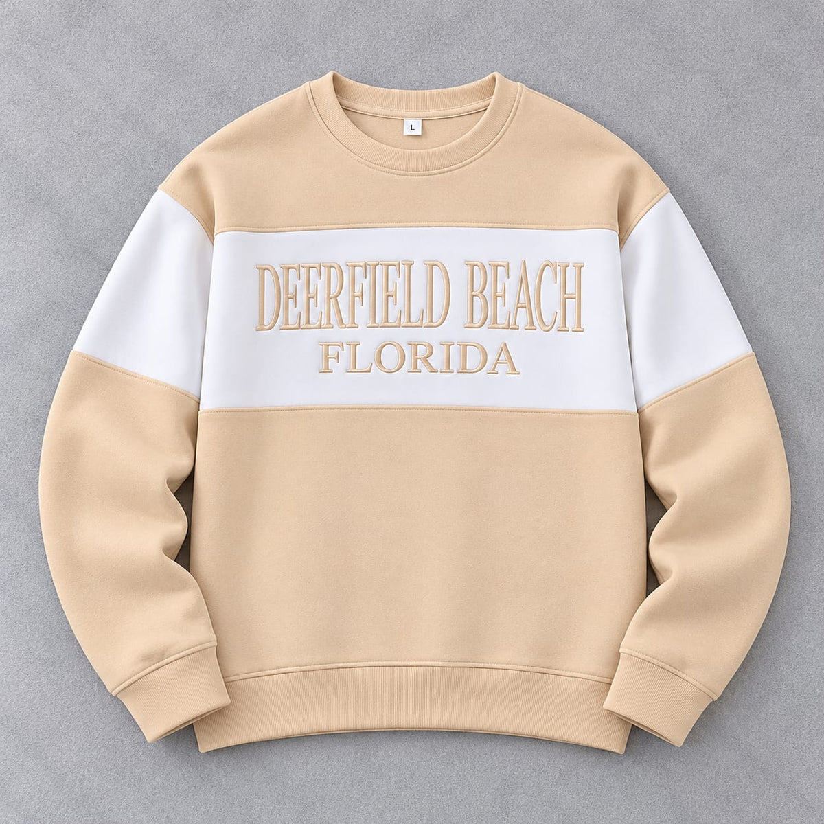 Florida Beach SweatShirt (Peach)
