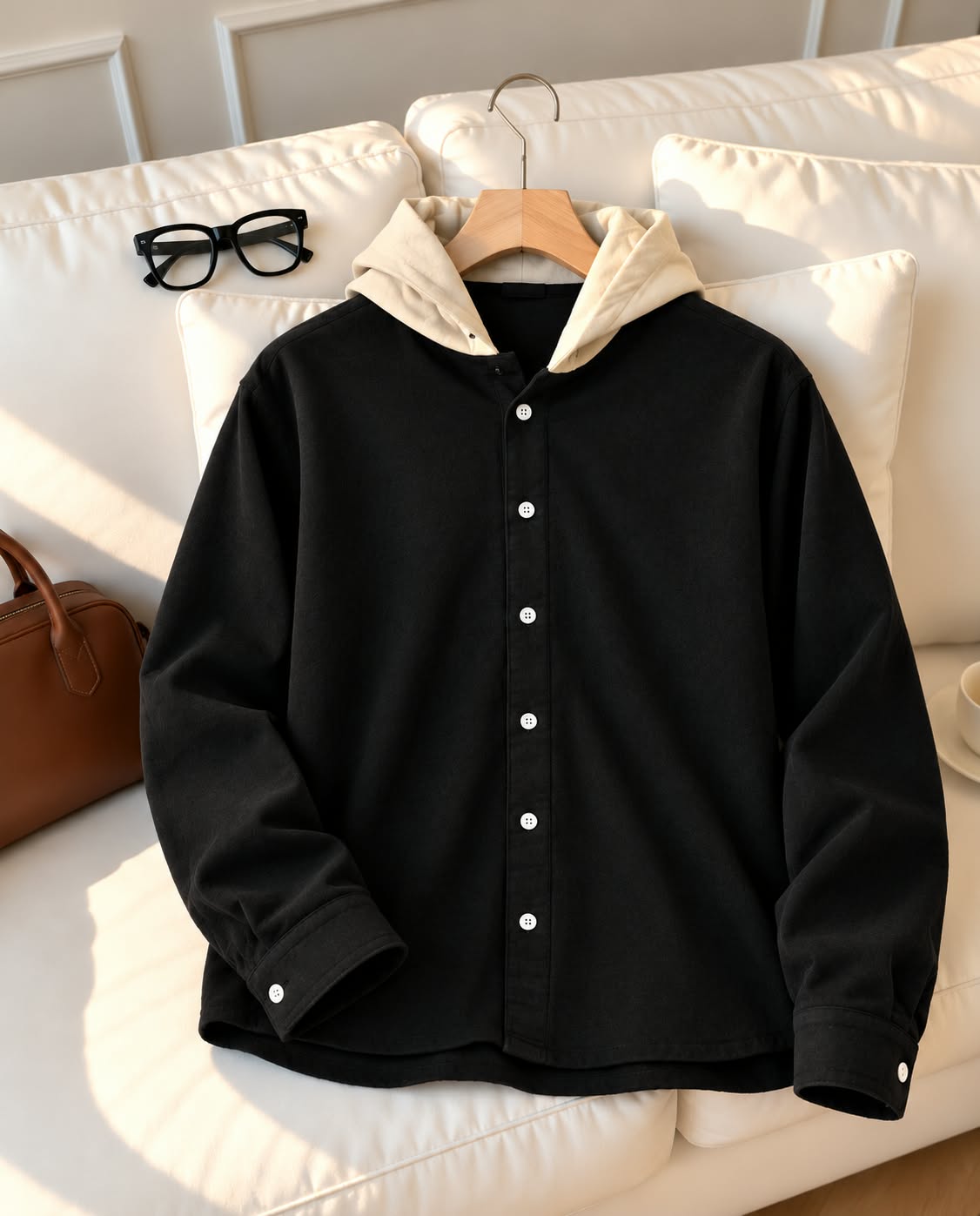Urban Dual-Tone Hoodie