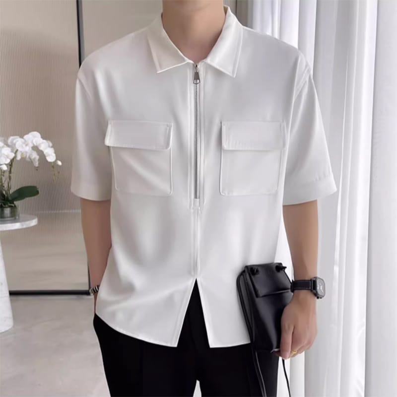 Prism causal shirt (White)