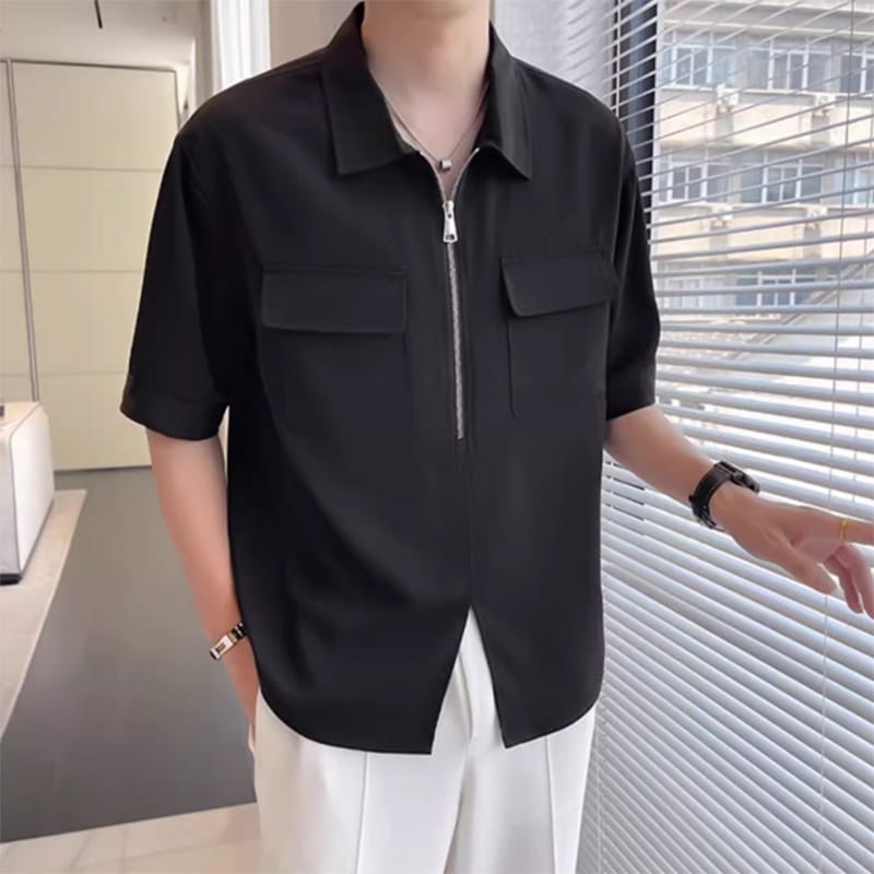 Prism causal shirt (Black)