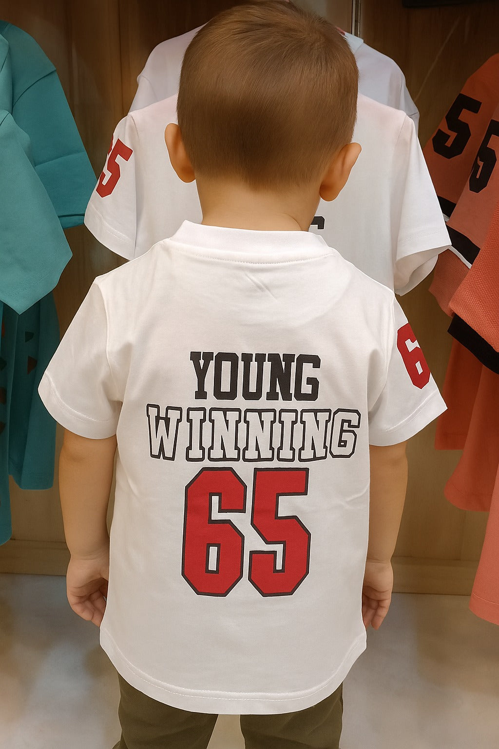 Young winning t shirt (white)