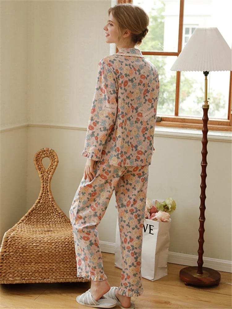 Cozy bloom Pajama set