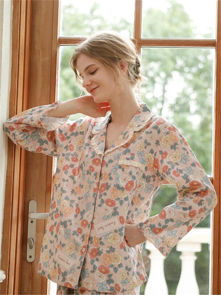 Cozy bloom Pajama set
