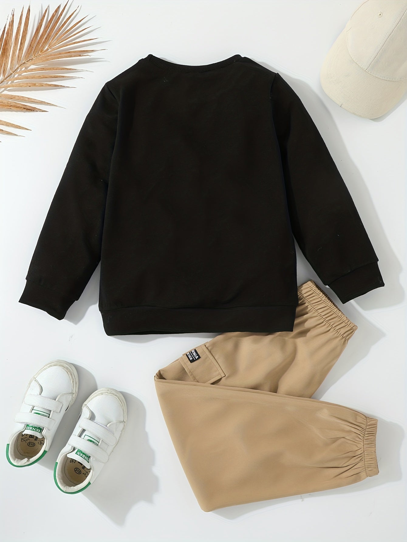Loss Angels tracksuit (Black-Brown)