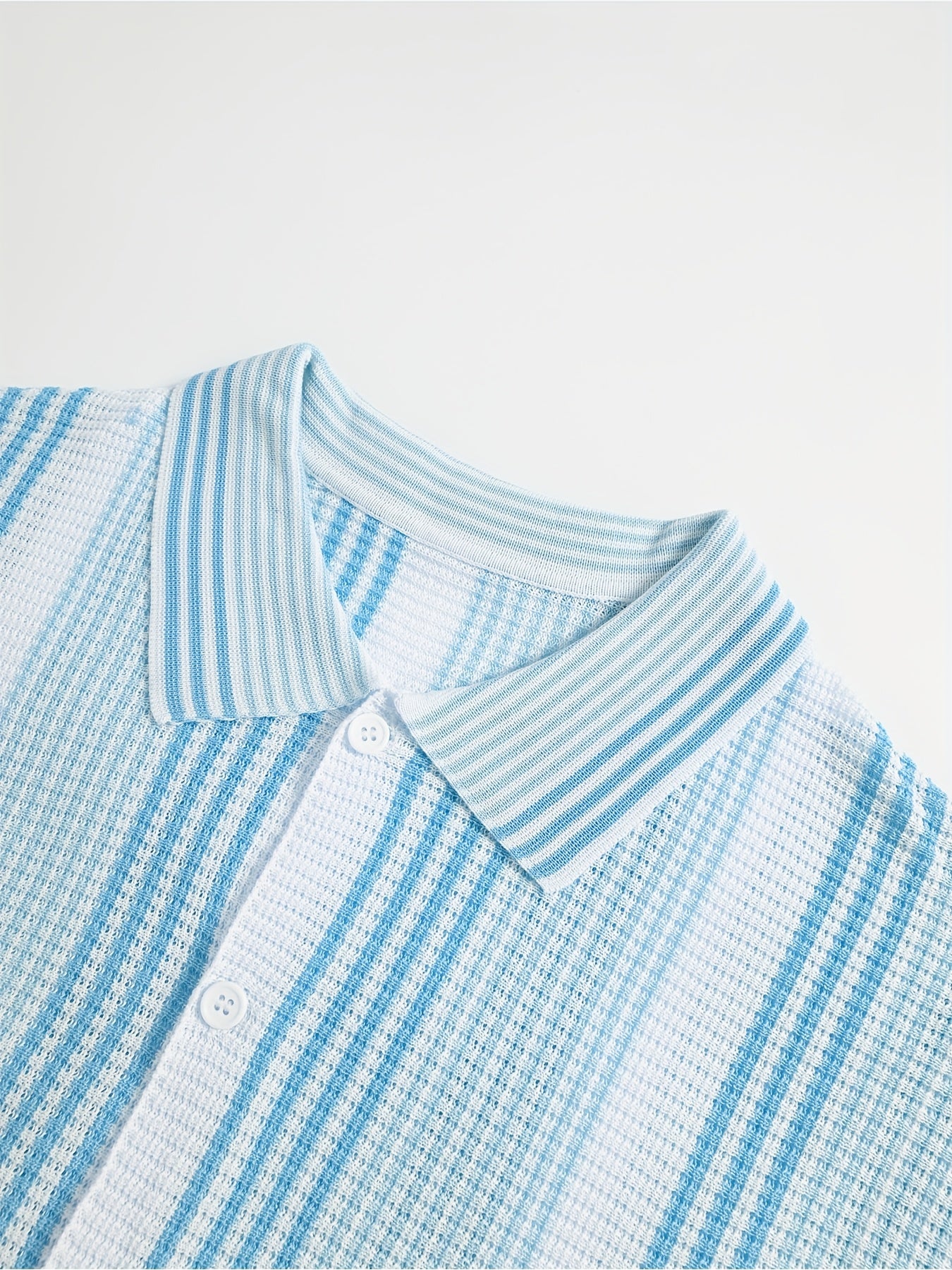 French shirt (Blue-White)