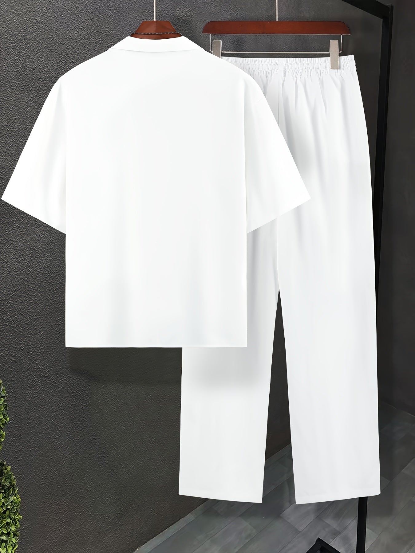 Stretchable Tracksuit (White)
