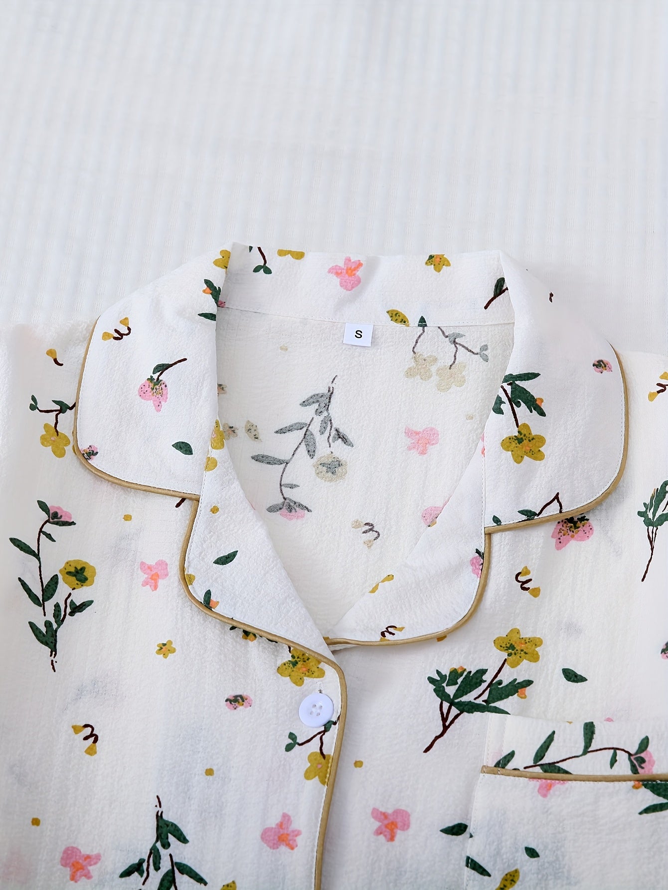 Floral branch print Lounge wear for women (Full sleeves)