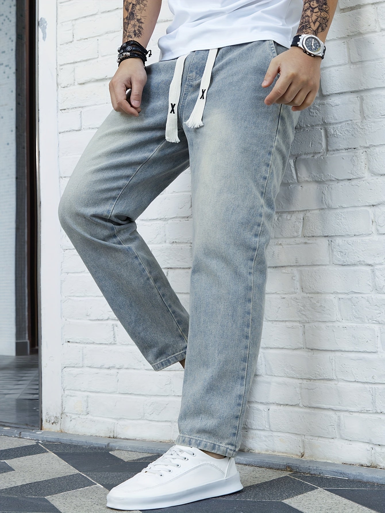 Denim trouser for men (Nostalgic Blue)