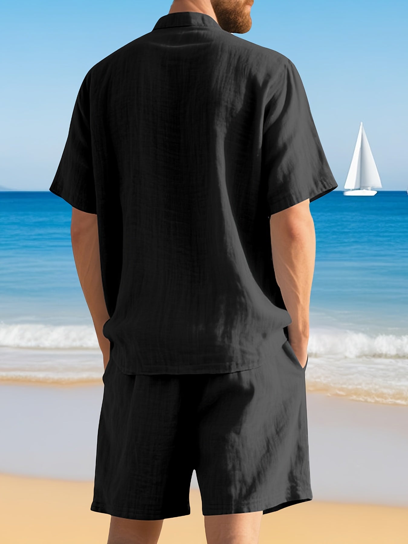 FDN tracksuit with shorts (Black)