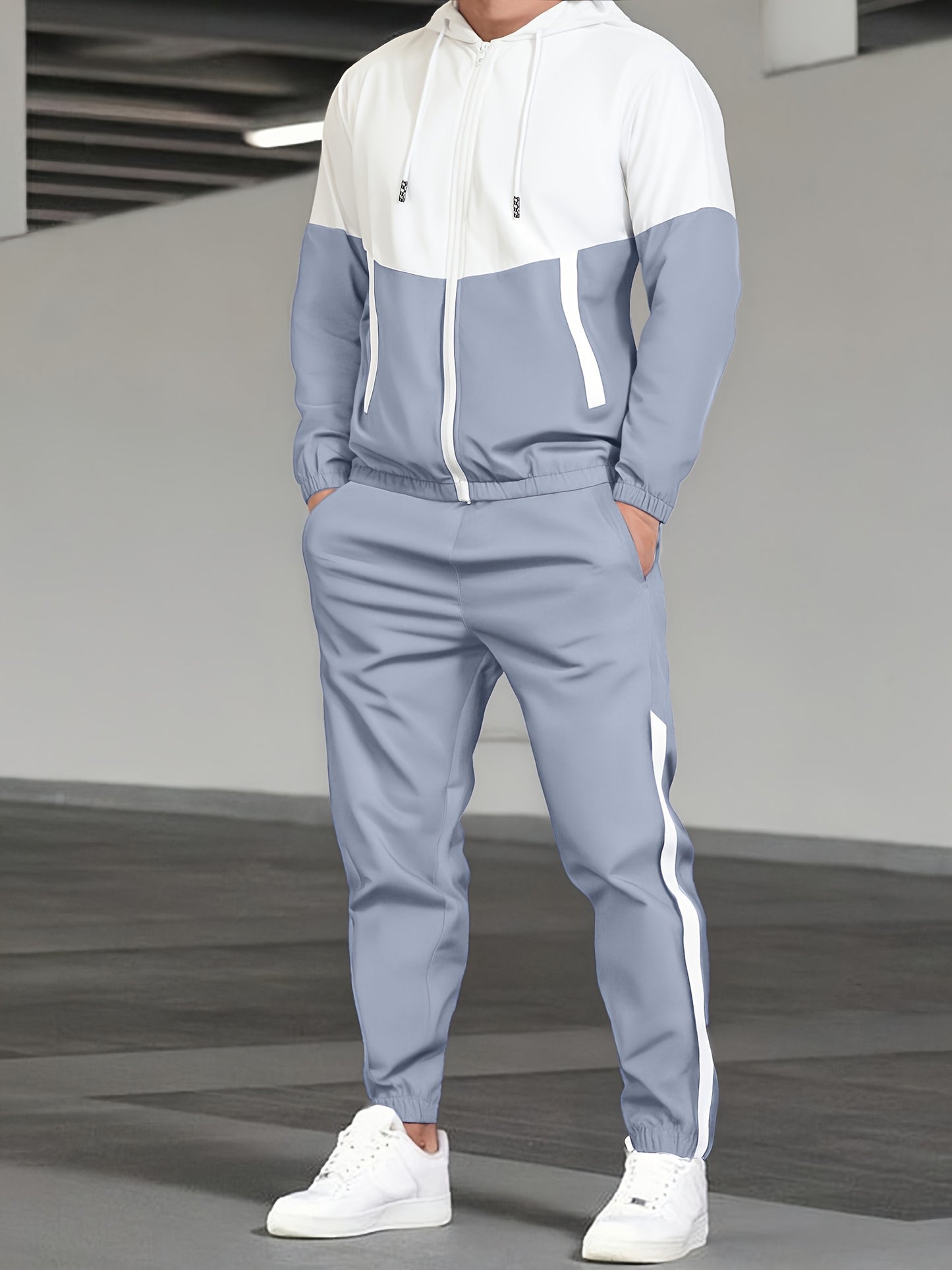 Super light weight Tracksuit (Grey)
