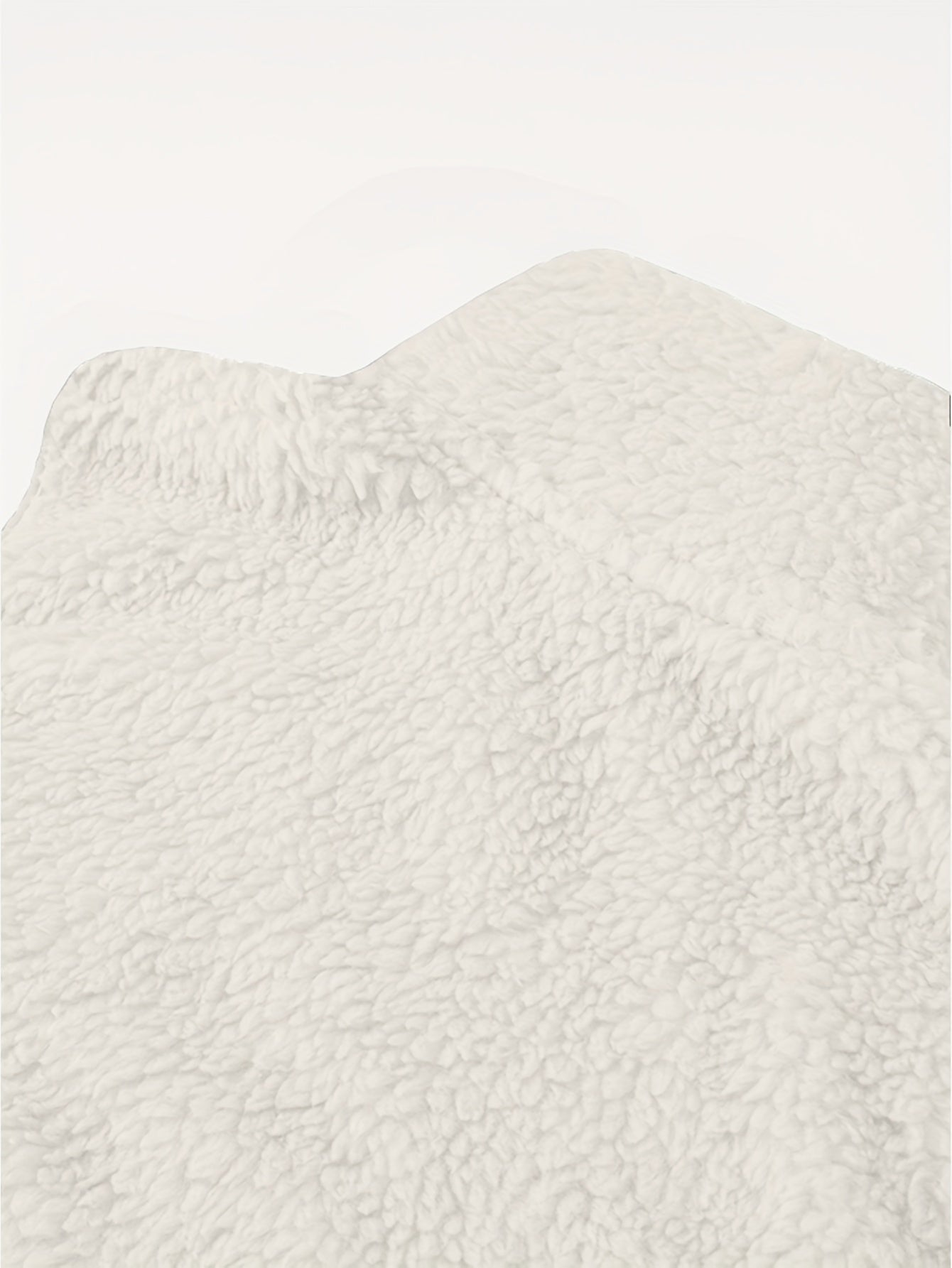 Sleeveless Sherpa (white)