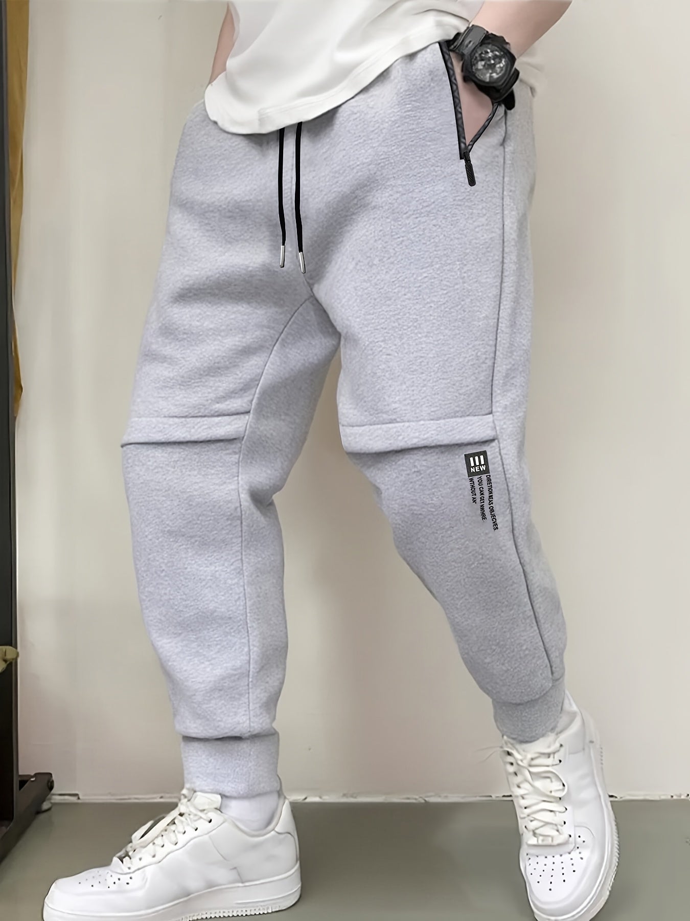 Zed winter trousers for men (Light Grey)