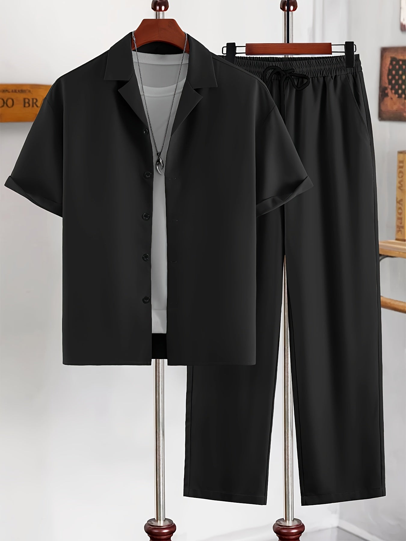 Stretchable Tracksuit (Black)