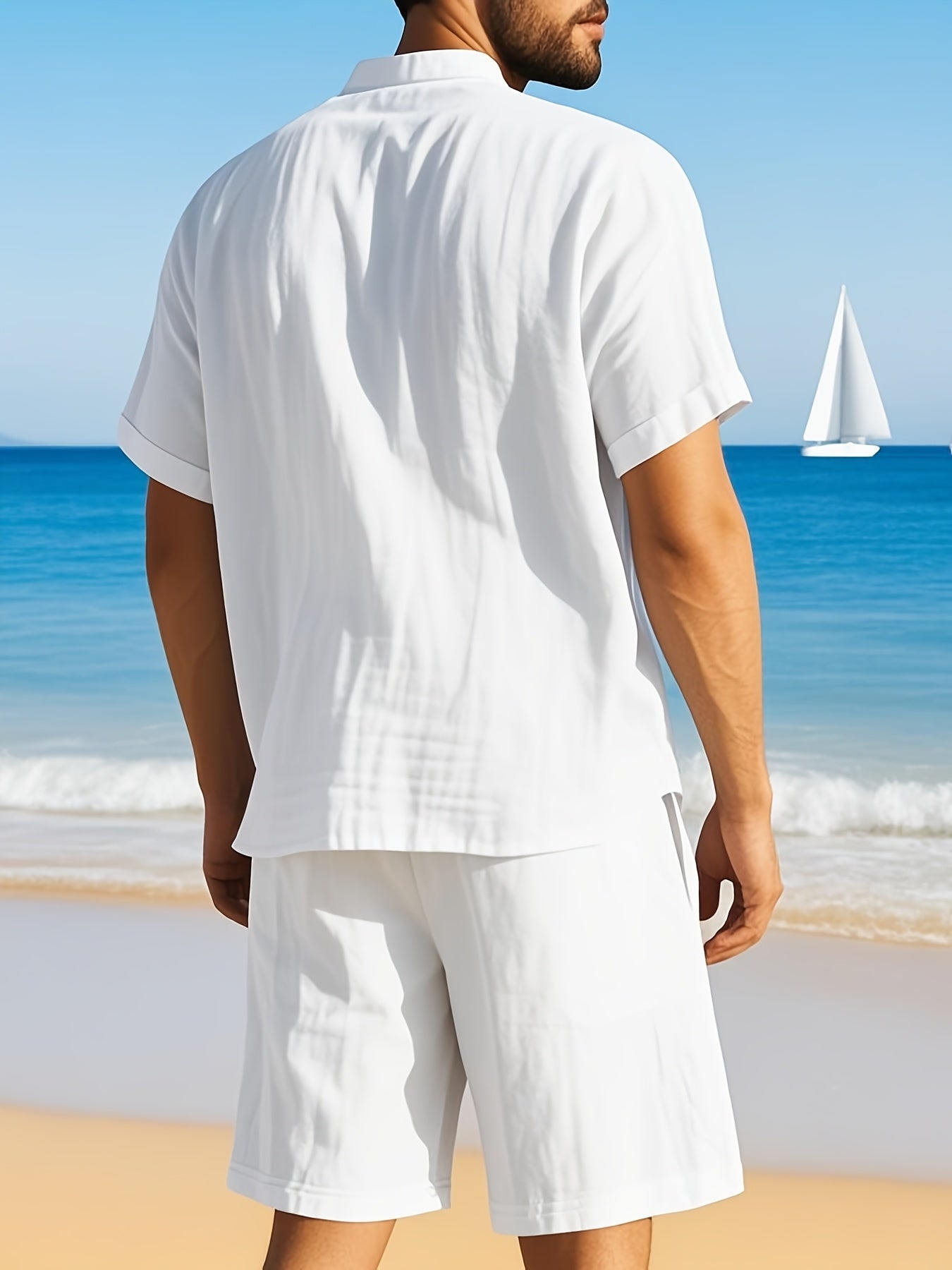 FDN tracksuit with shorts (White)