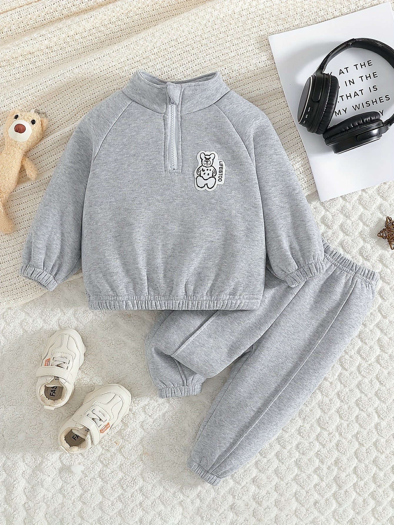 Bear winter tracksuit for kids