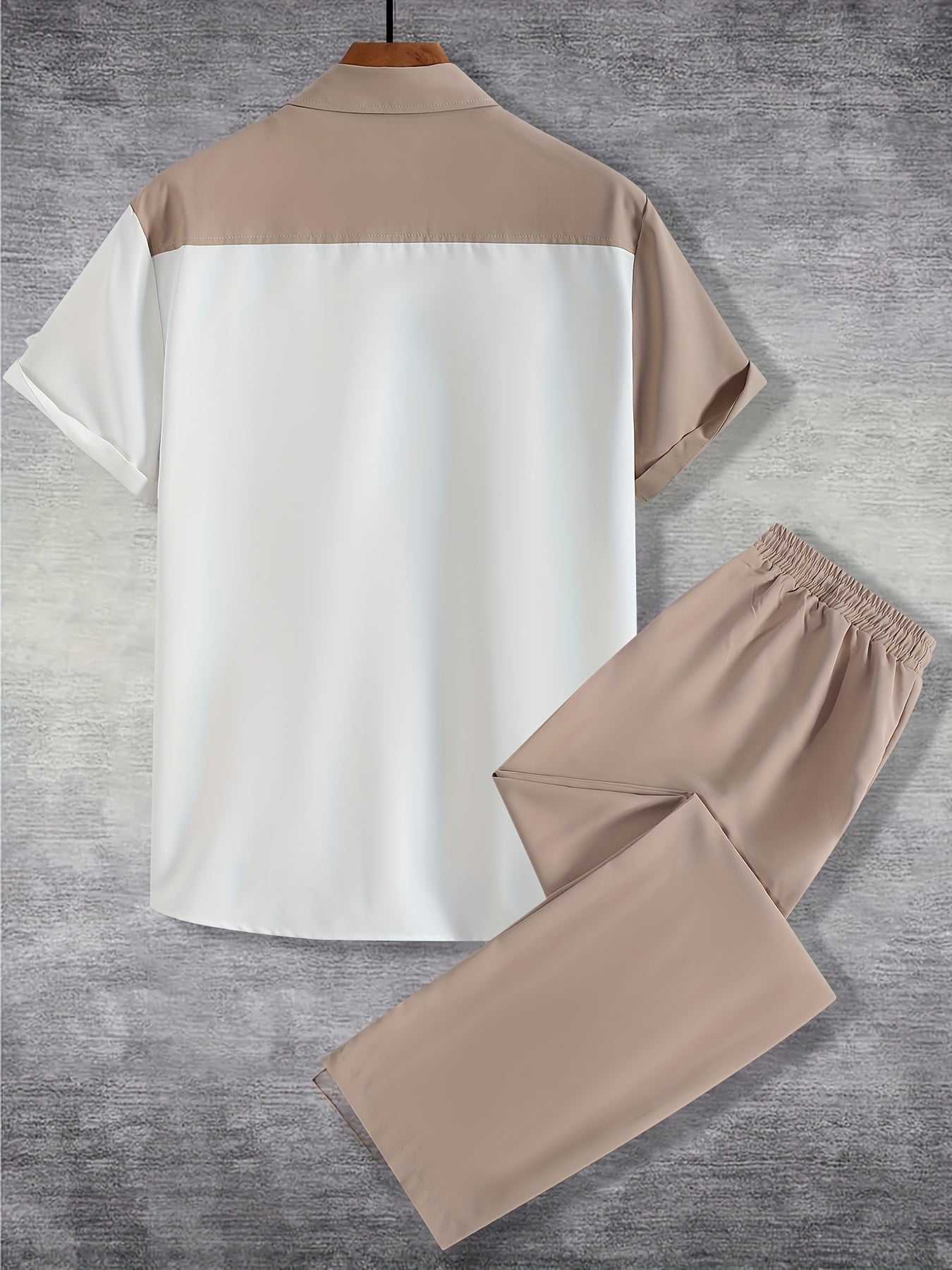 Lapel tracksuit (Apricot)