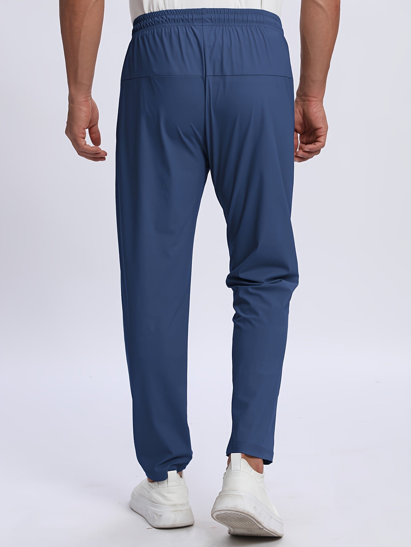 Ice silk Trouser (Navy Blue)
