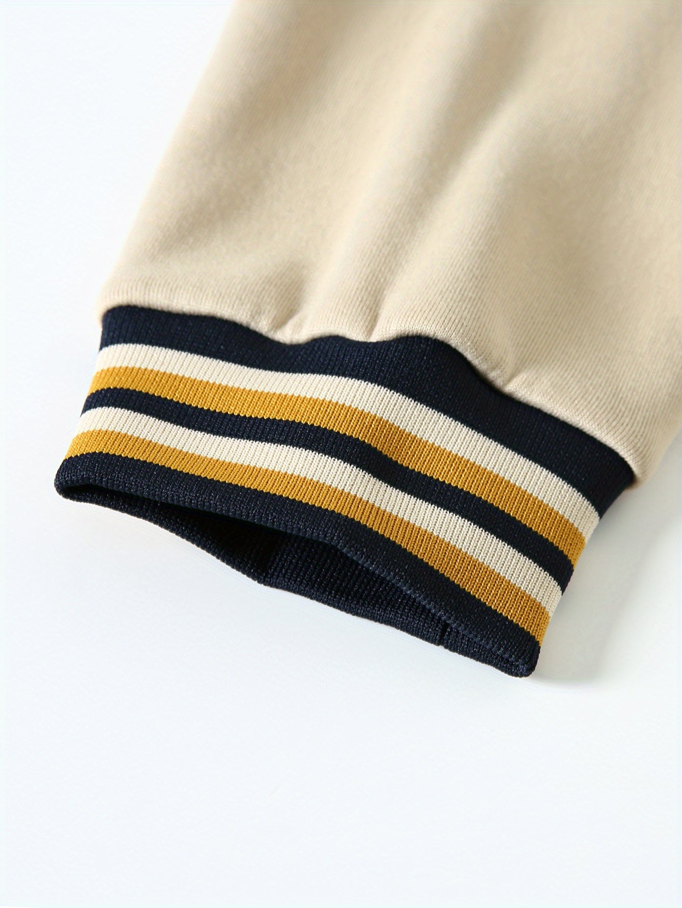 Vintage baseball Jacket (Tibetan White)