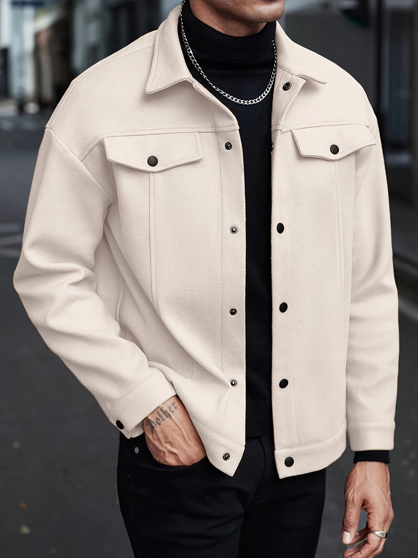 Italian wool jackets for Men (Skin)