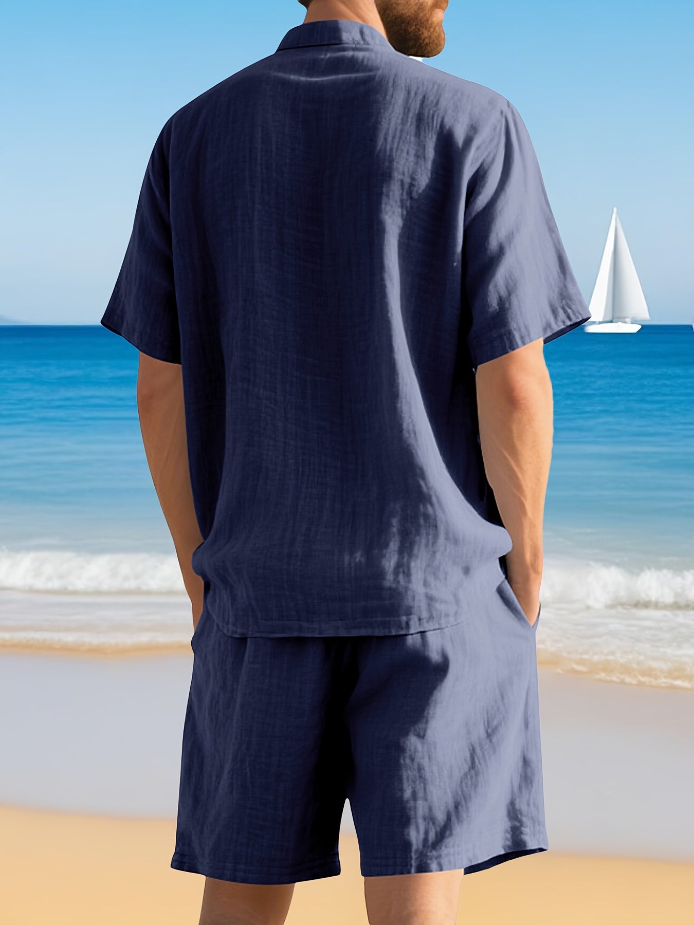 FDN tracksuit with shorts (Navy Blue)