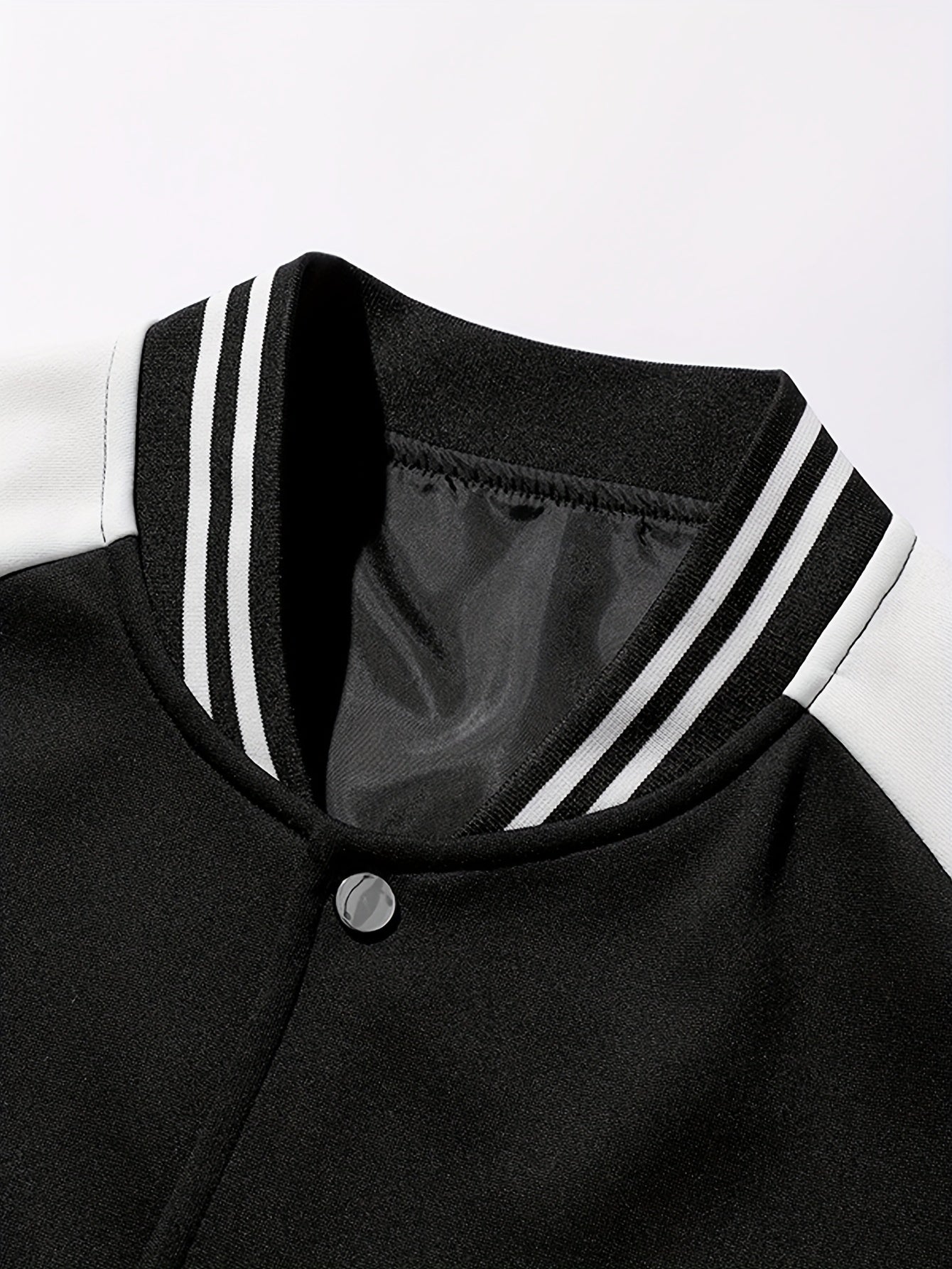 Chicago baseball jacket (Black)