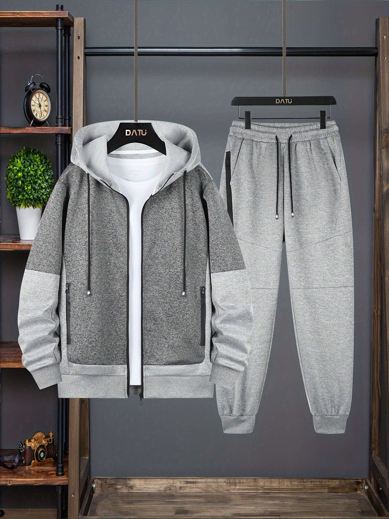 Classic tracksuit for women (Grey)