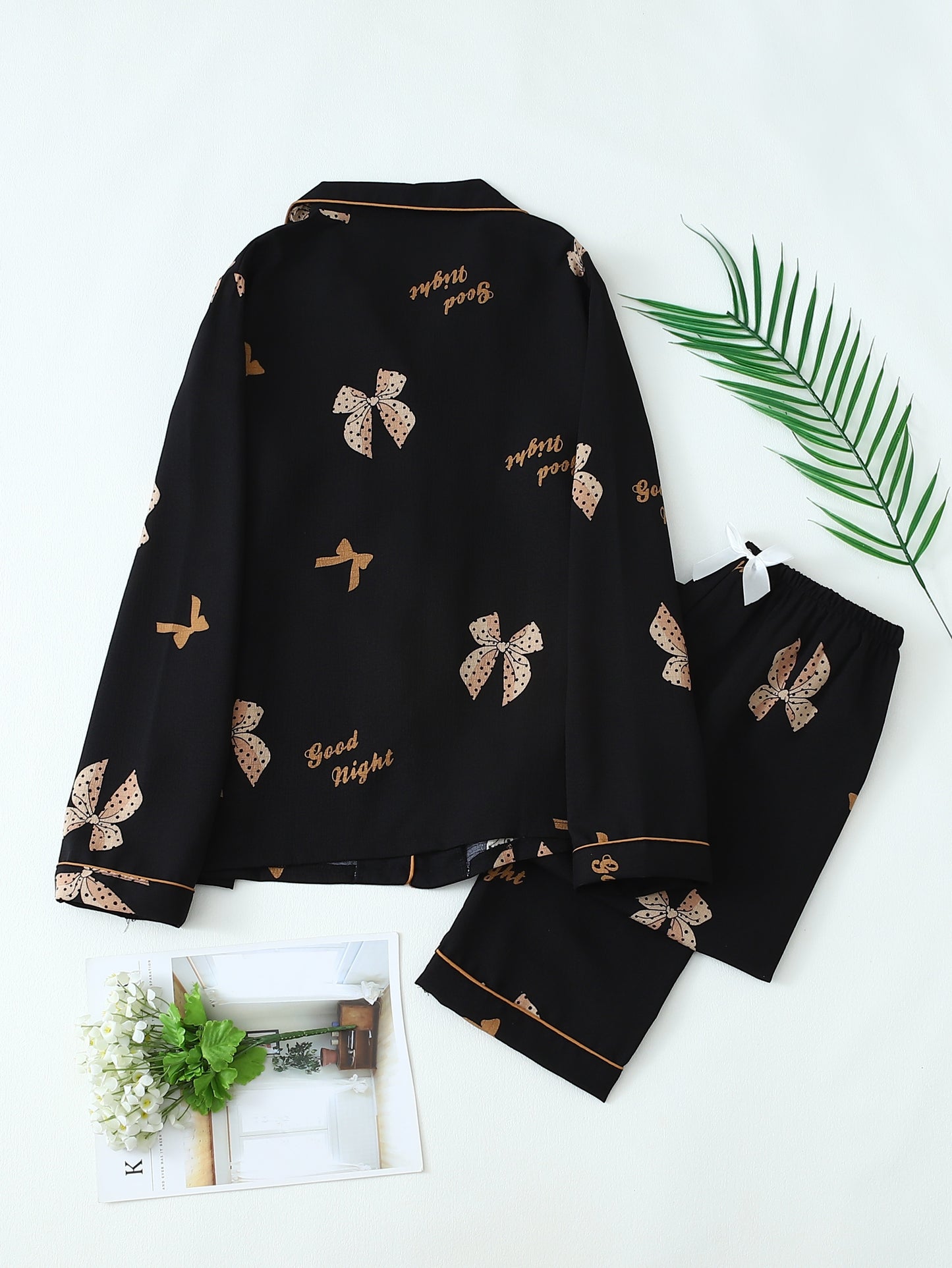 Butterfly print Pajamas set