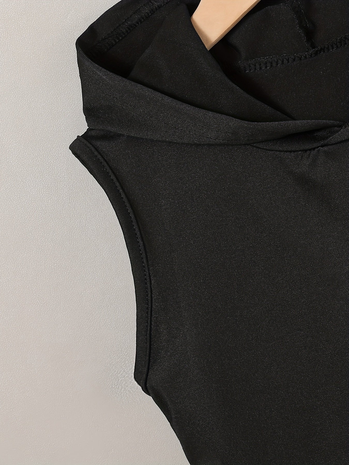 Basketball tank top and short set for kids and boys (black)
