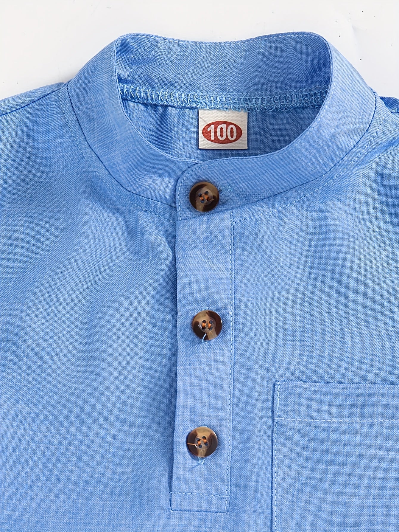 Uzbak Two piece set for kids & boys (blue)