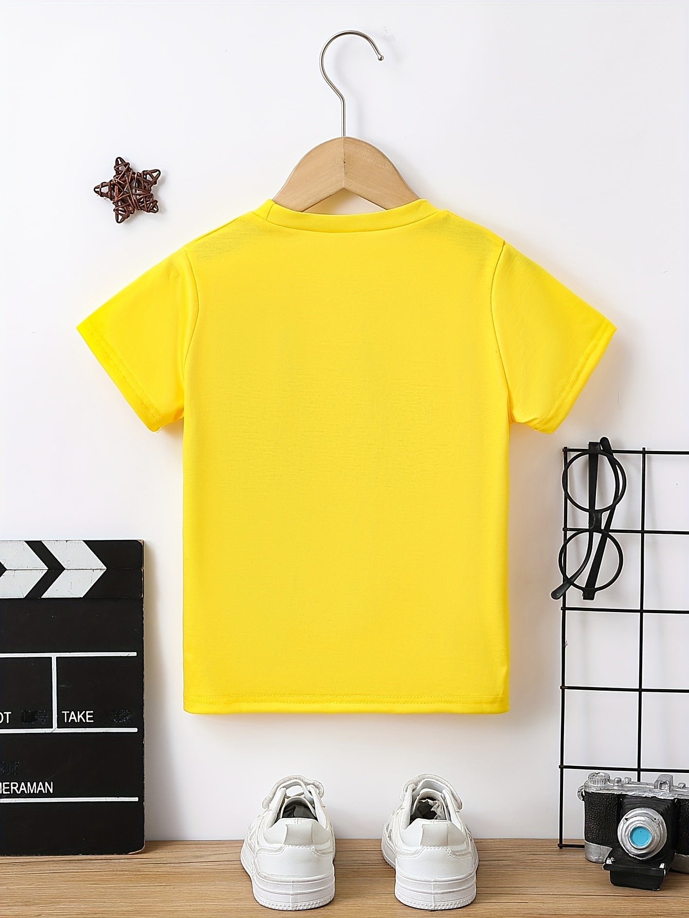 Blink t shirt for boys and kids (Yellow)