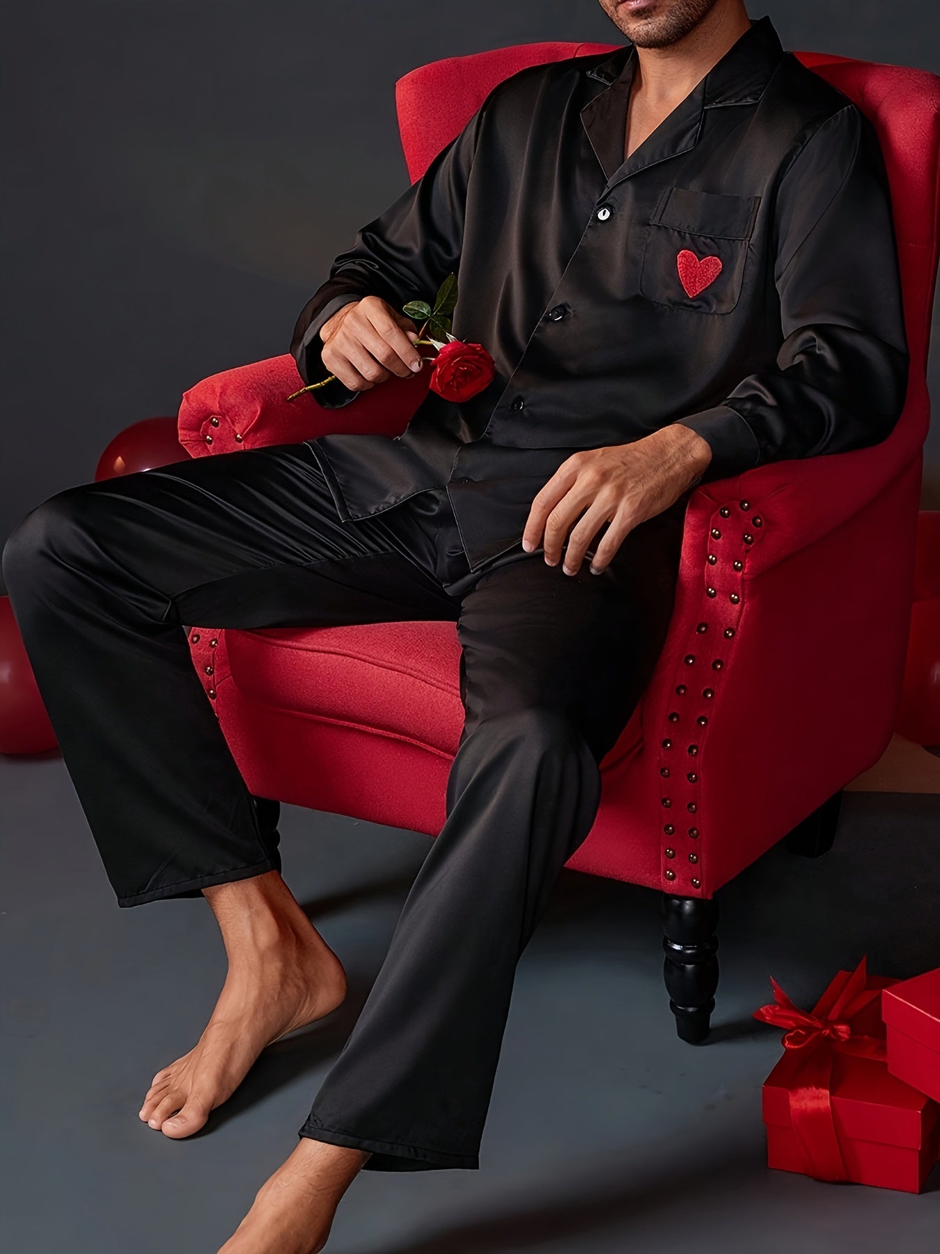 Moonlight Black loungewear set