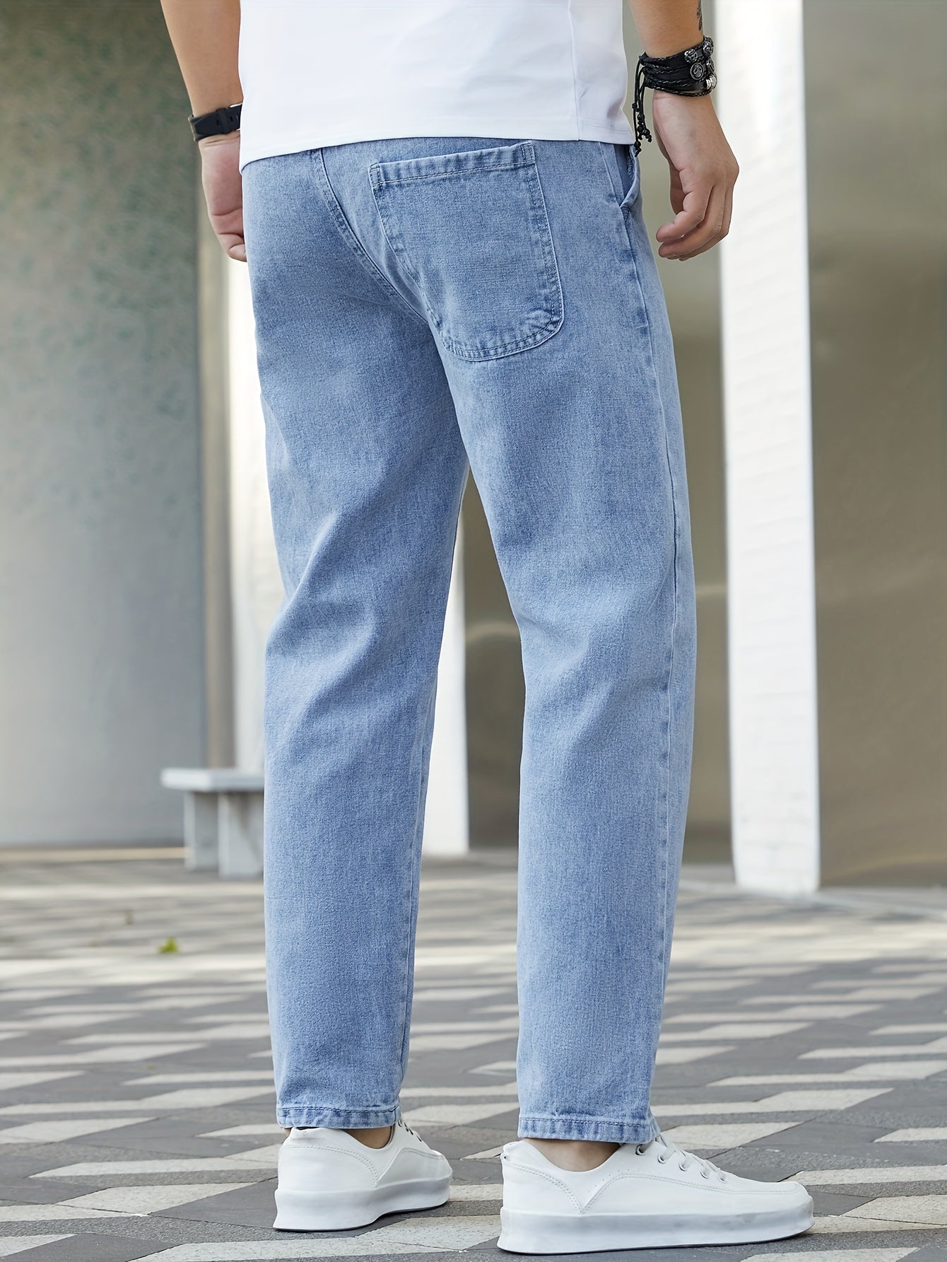 Denim trouser for men (Light Blue)