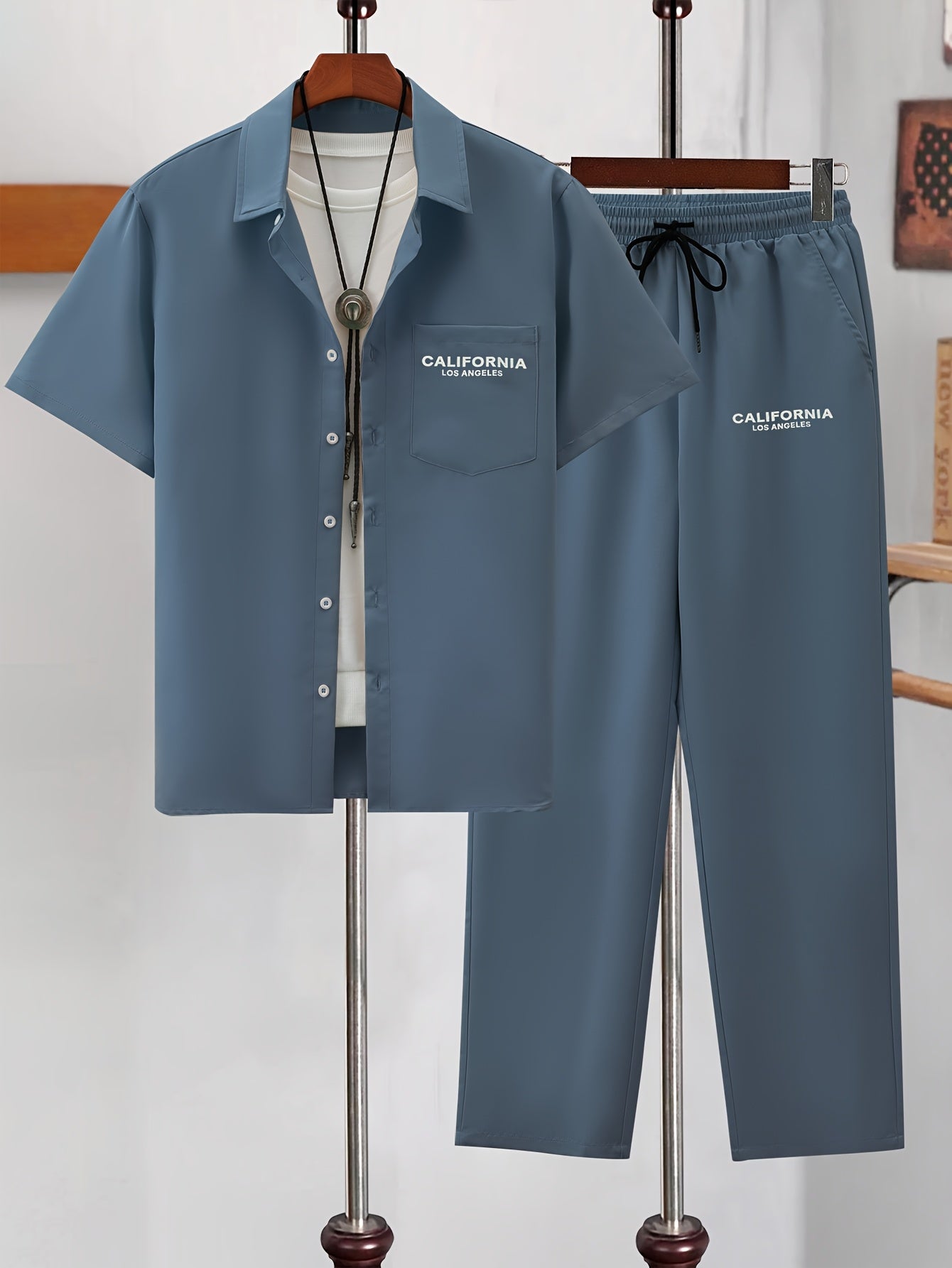 California tracksuit for mens (Denim Blue)
