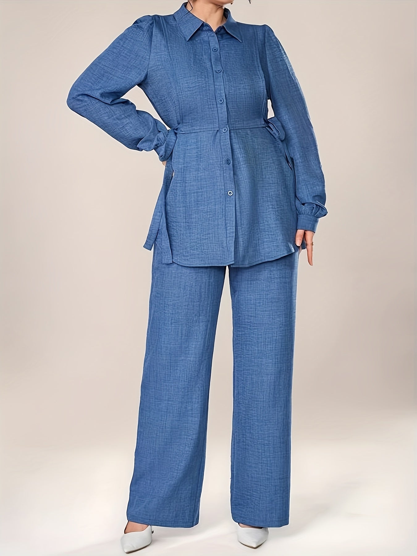 Side stripe 2 piece set (Royal Blue)