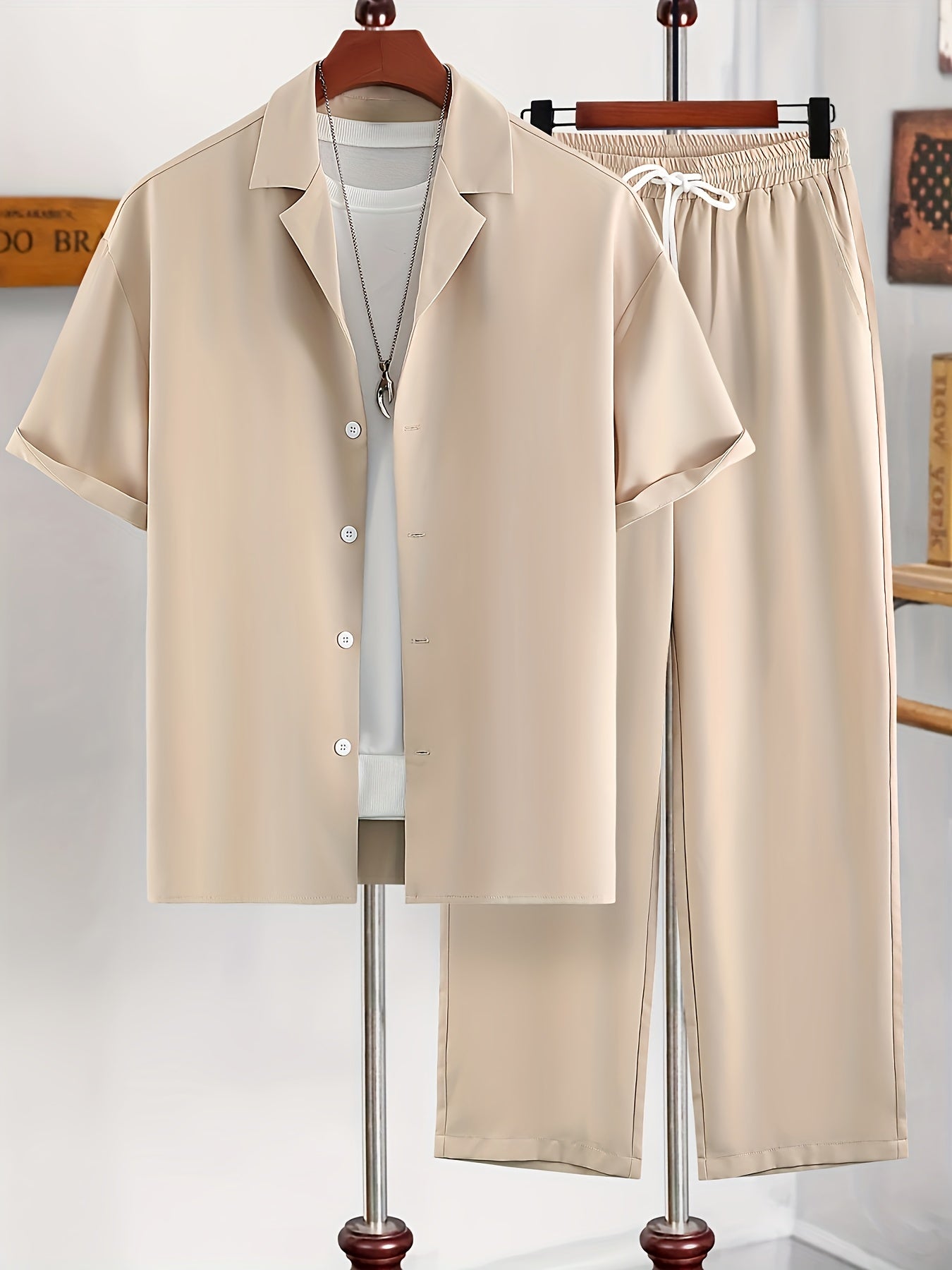 Stretchable Tracksuit (Apricot)