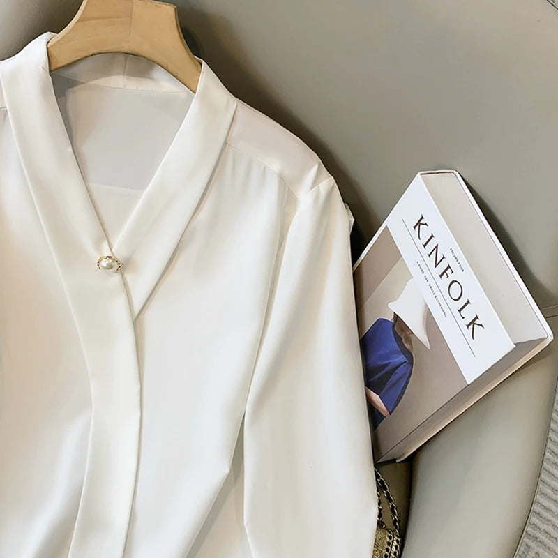 Korean shirt (white)
