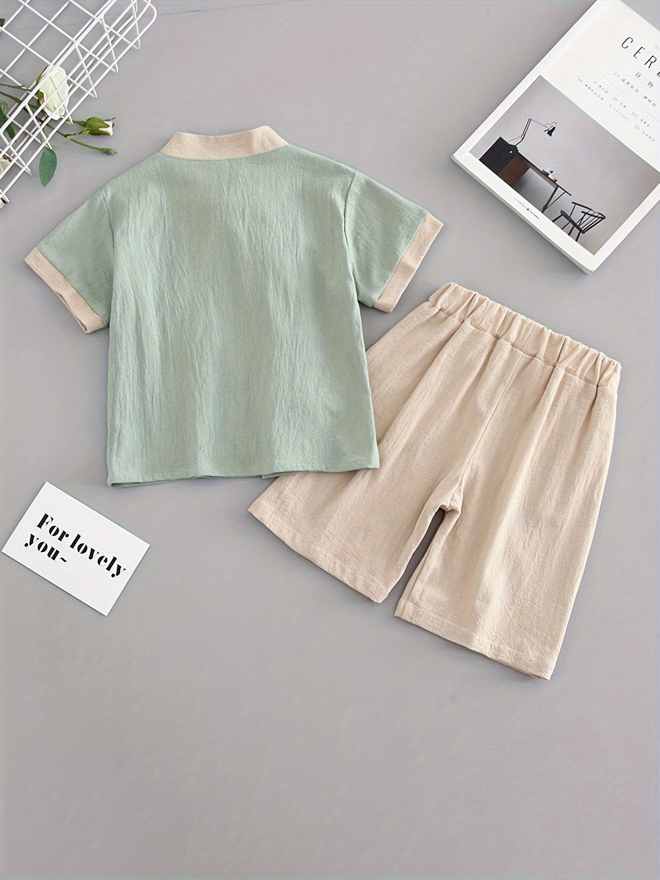 Cute Chinese tracksuit for boys and girls