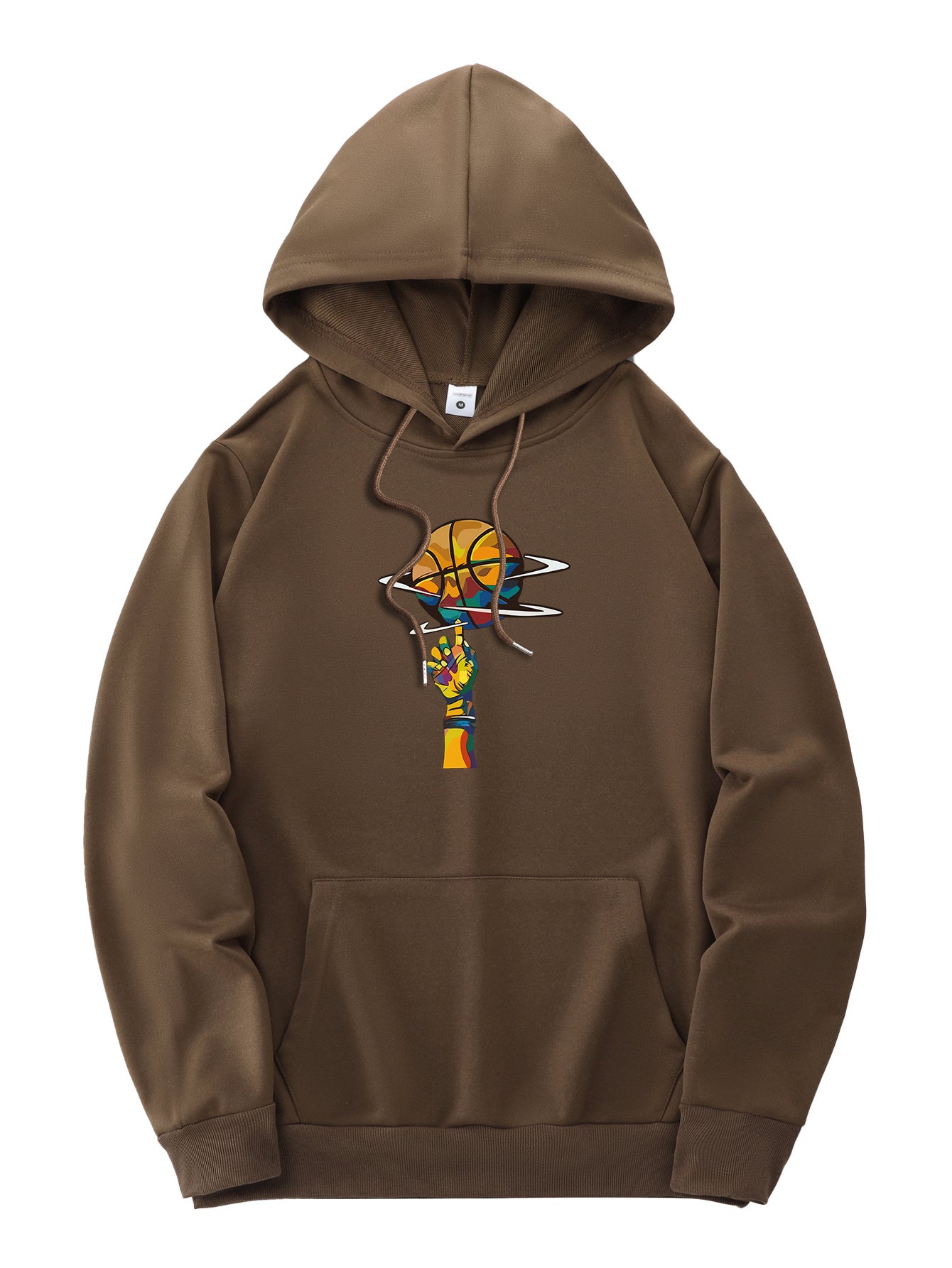 Basketball hoodie for men & women (Coffee)
