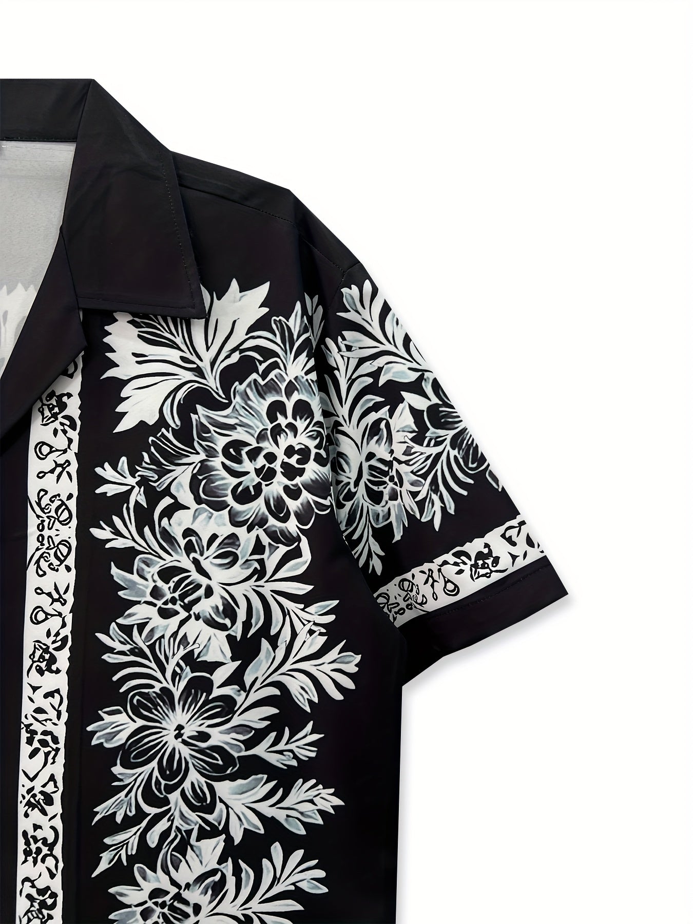 Symmetrical floral printed Shirt
