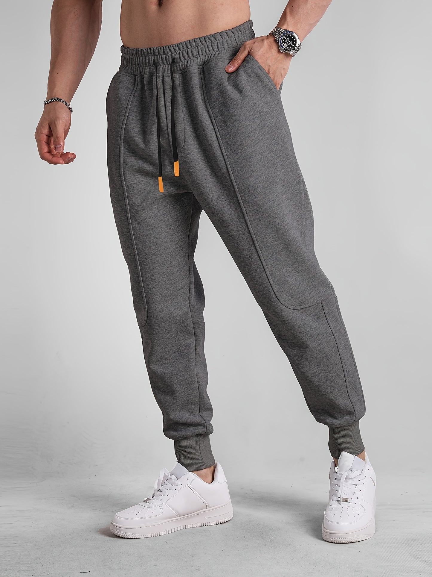Comfy jogger pants for winter (Dark Grey)