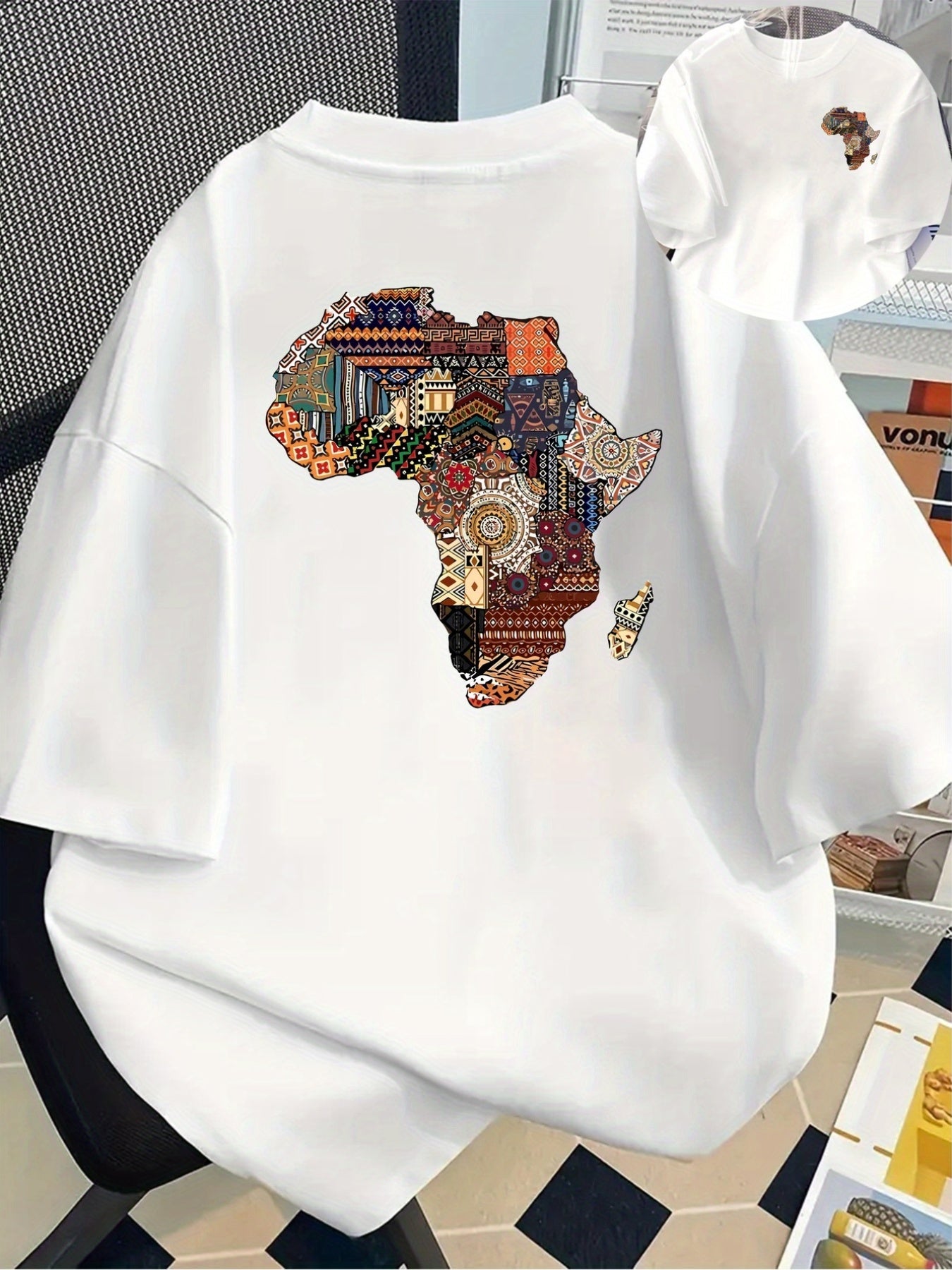 Africans culture print tshirt